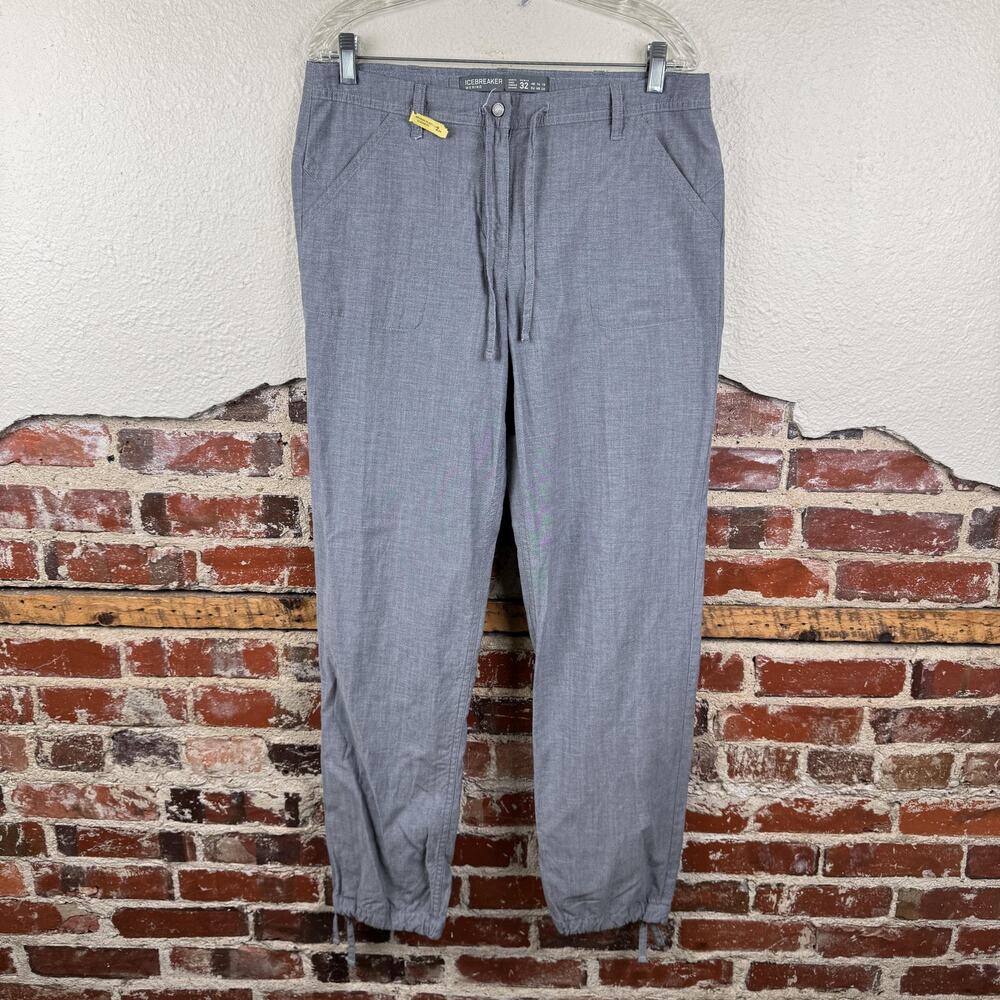 Eddie Bauer Women's Gray Drawstring Jogger Pants